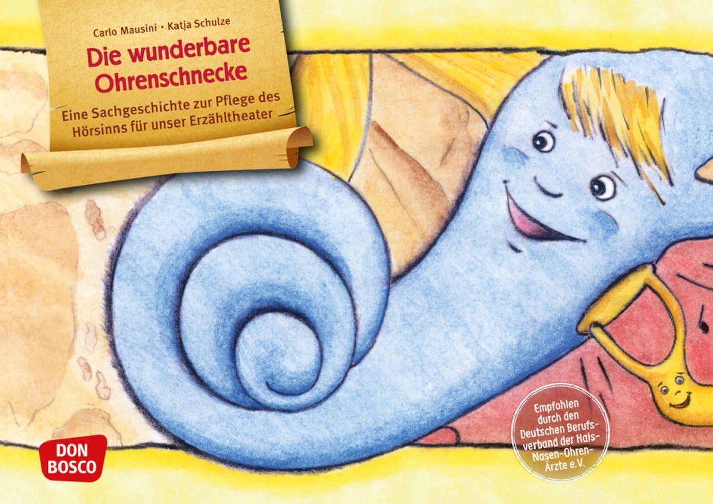 Cover: 4260179515682 | Die wunderbare Ohrenschnecke. Kamishibai Bildkartenset. | Box | 2019