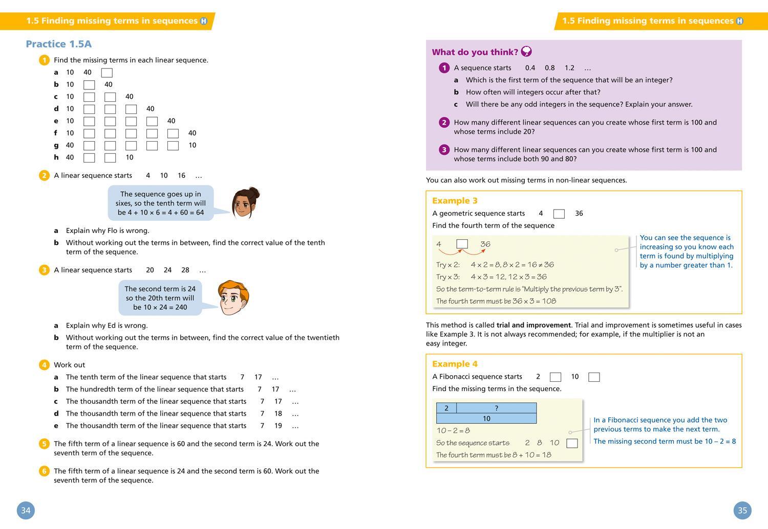 Bild: 9780008400880 | Key Stage 3 Maths Student Book 1 | Caroline Hamilton (u. a.) | Buch