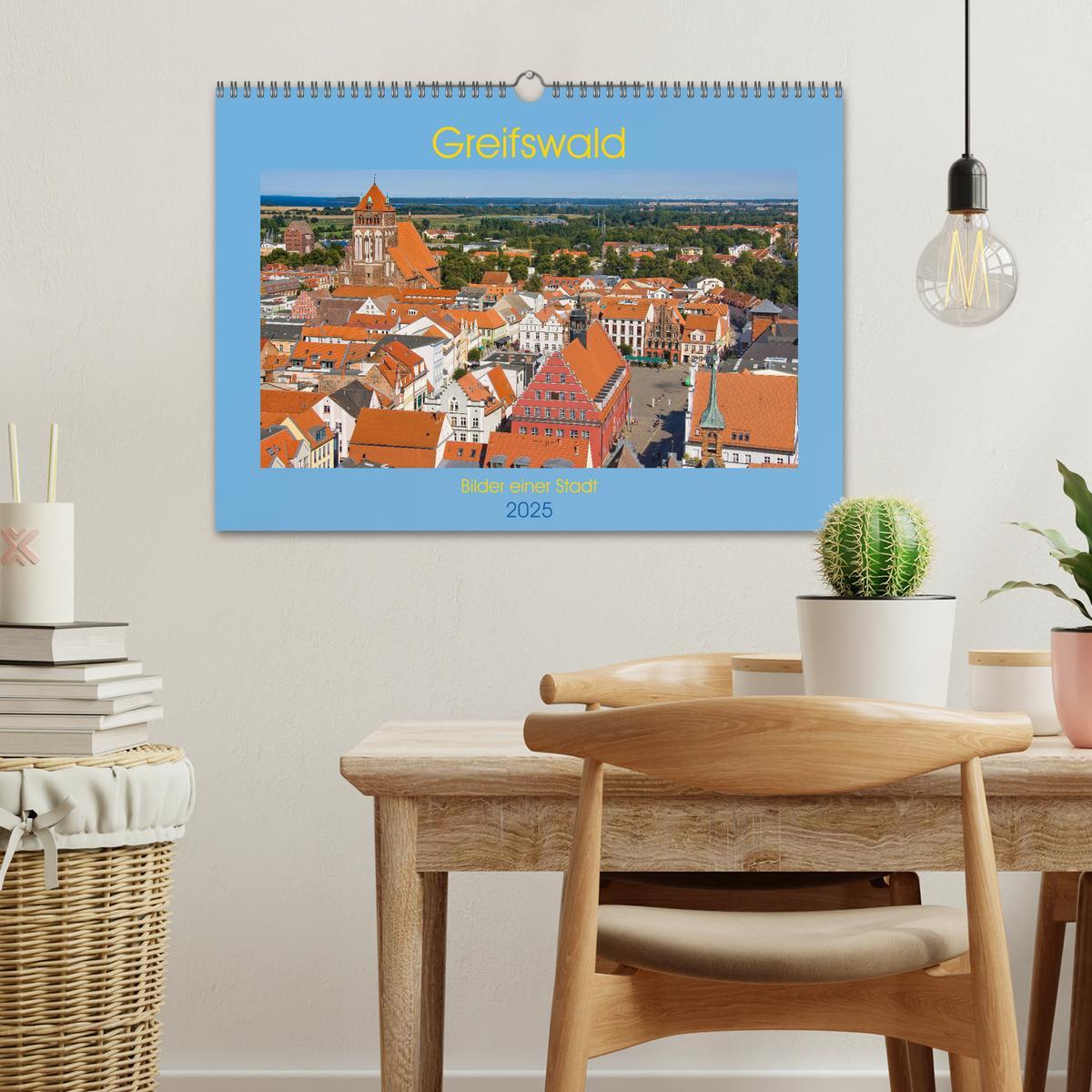 Bild: 9783435287659 | Greifswald, Bilder einer Stadt (Wandkalender 2025 DIN A3 quer),...