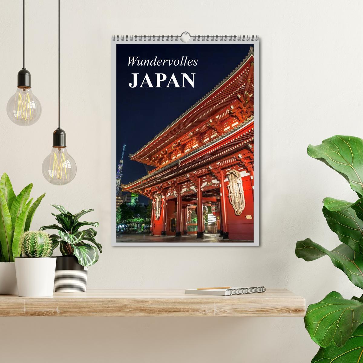 Bild: 9783457035337 | Wundervolles Japan (Wandkalender 2025 DIN A3 hoch), CALVENDO...