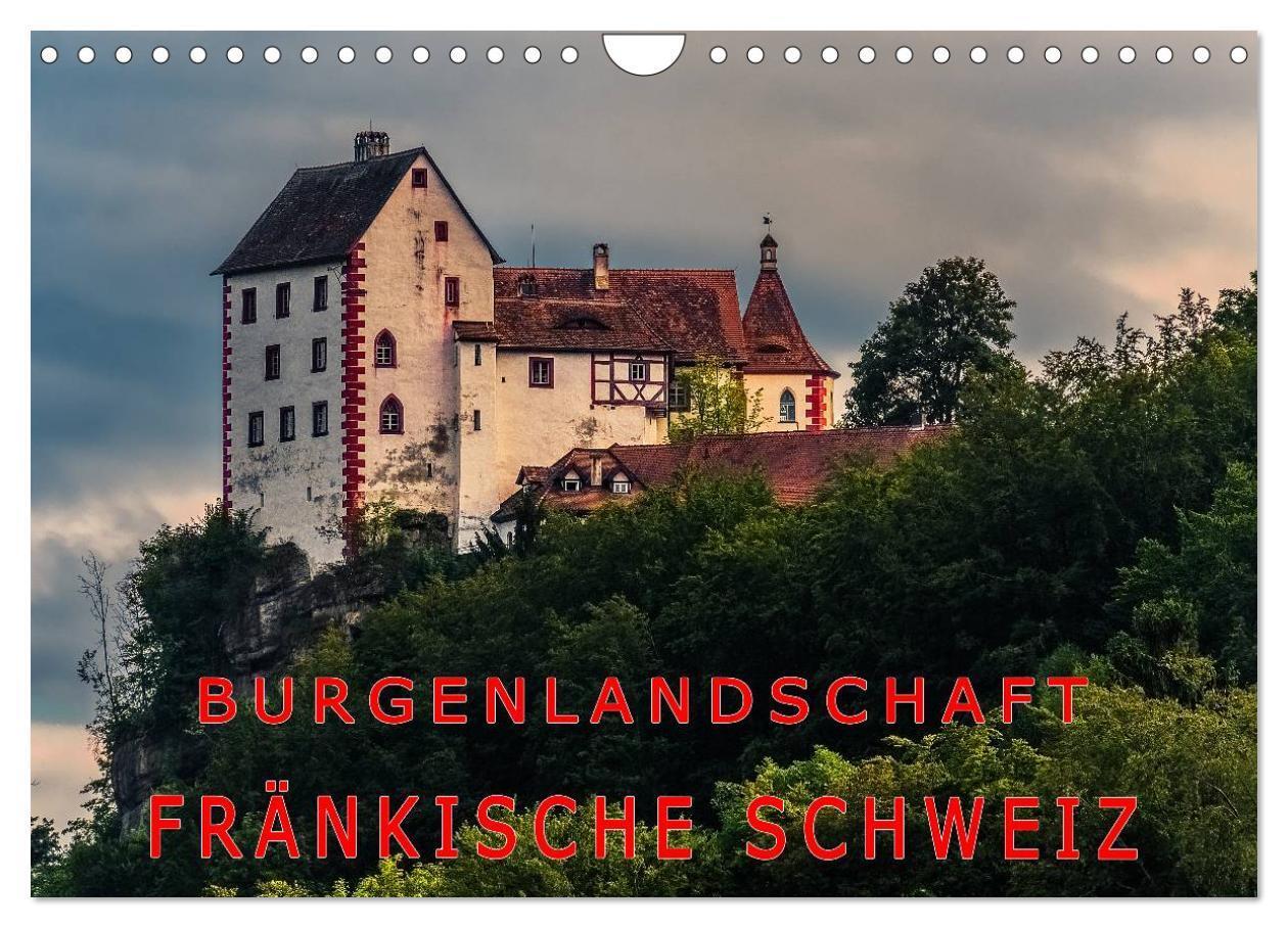 Cover: 9783435639601 | Burgenlandschaft Fränkische Schweiz (Wandkalender 2025 DIN A4...