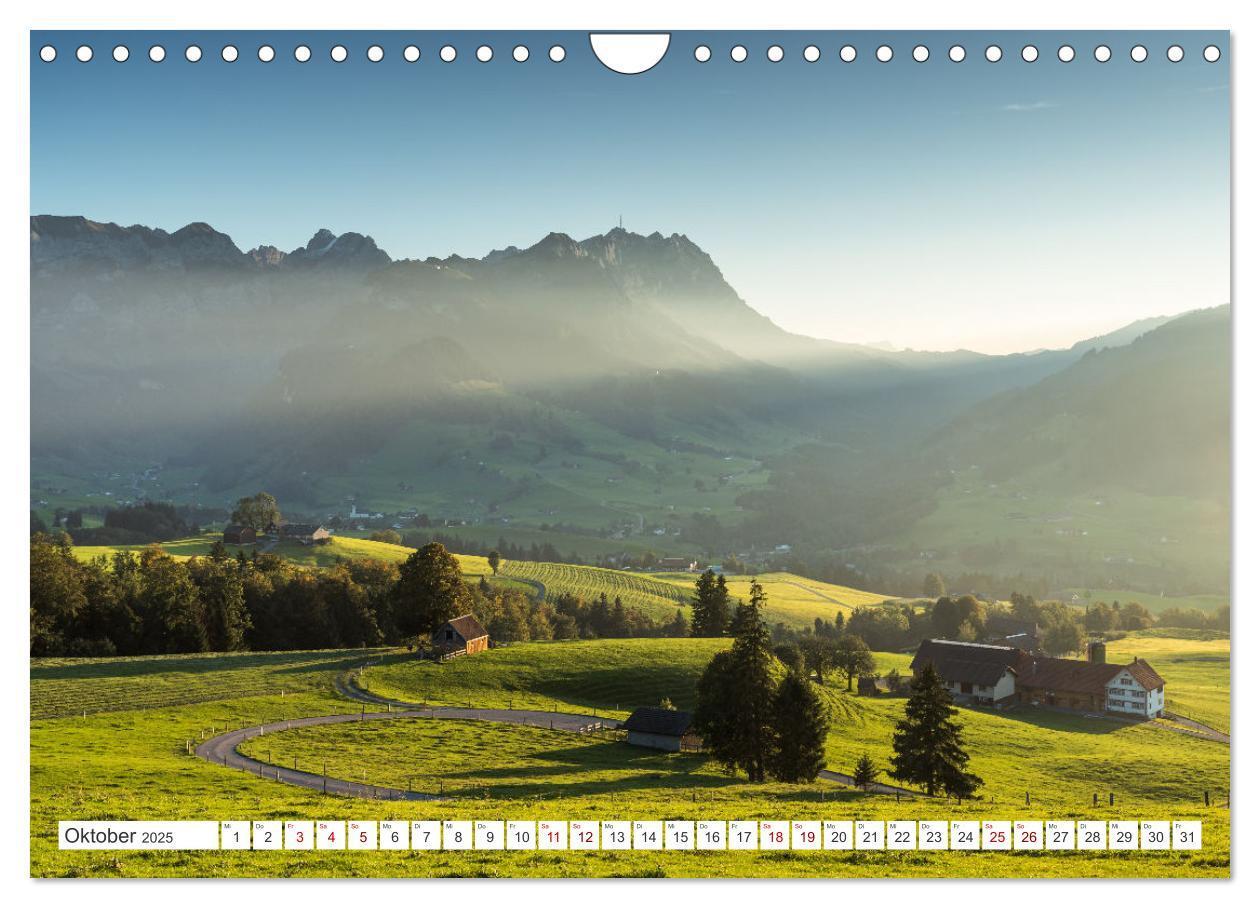 Bild: 9783435651023 | Appenzellerland (Wandkalender 2025 DIN A4 quer), CALVENDO...