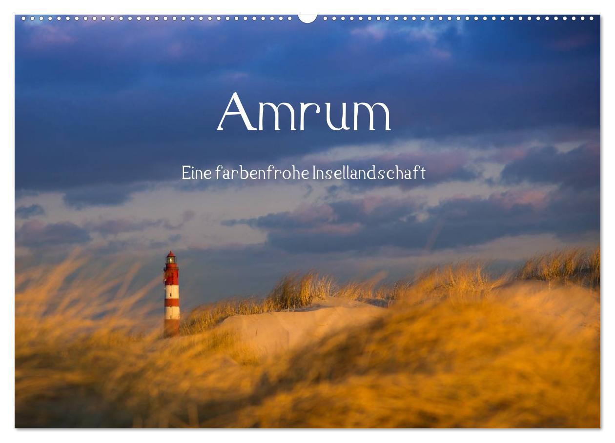 Cover: 9783435600939 | Amrum - Eine farbenfrohe Insellandschaft (Wandkalender 2025 DIN A2...