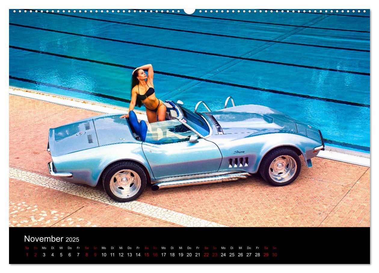 Bild: 9783383923593 | Hot Chrome US Automobile (Wandkalender 2025 DIN A2 quer), CALVENDO...