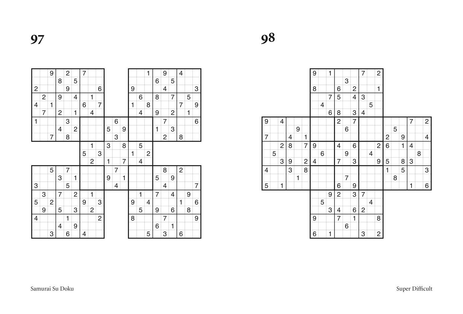 Bild: 9780008228941 | The Times Samurai Su Doku 6 | 100 Challenging Puzzles from the Times