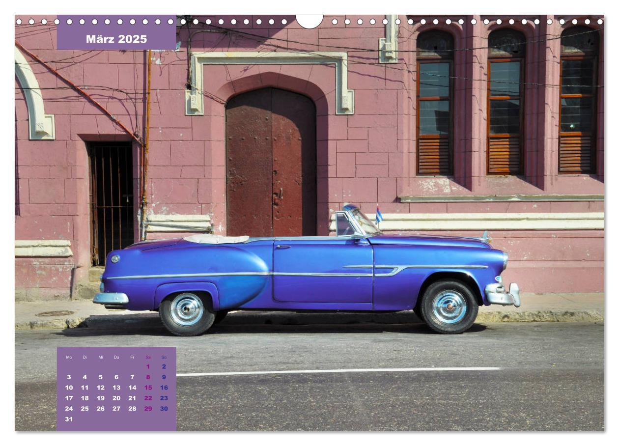 Bild: 9783435116027 | Erlebe mit mir Oldtimer auf Cuba (Wandkalender 2025 DIN A3 quer),...