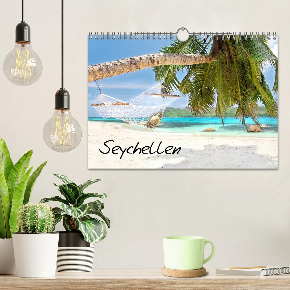 Bild: 9783435804450 | Seychellen (Wandkalender 2025 DIN A4 quer), CALVENDO Monatskalender