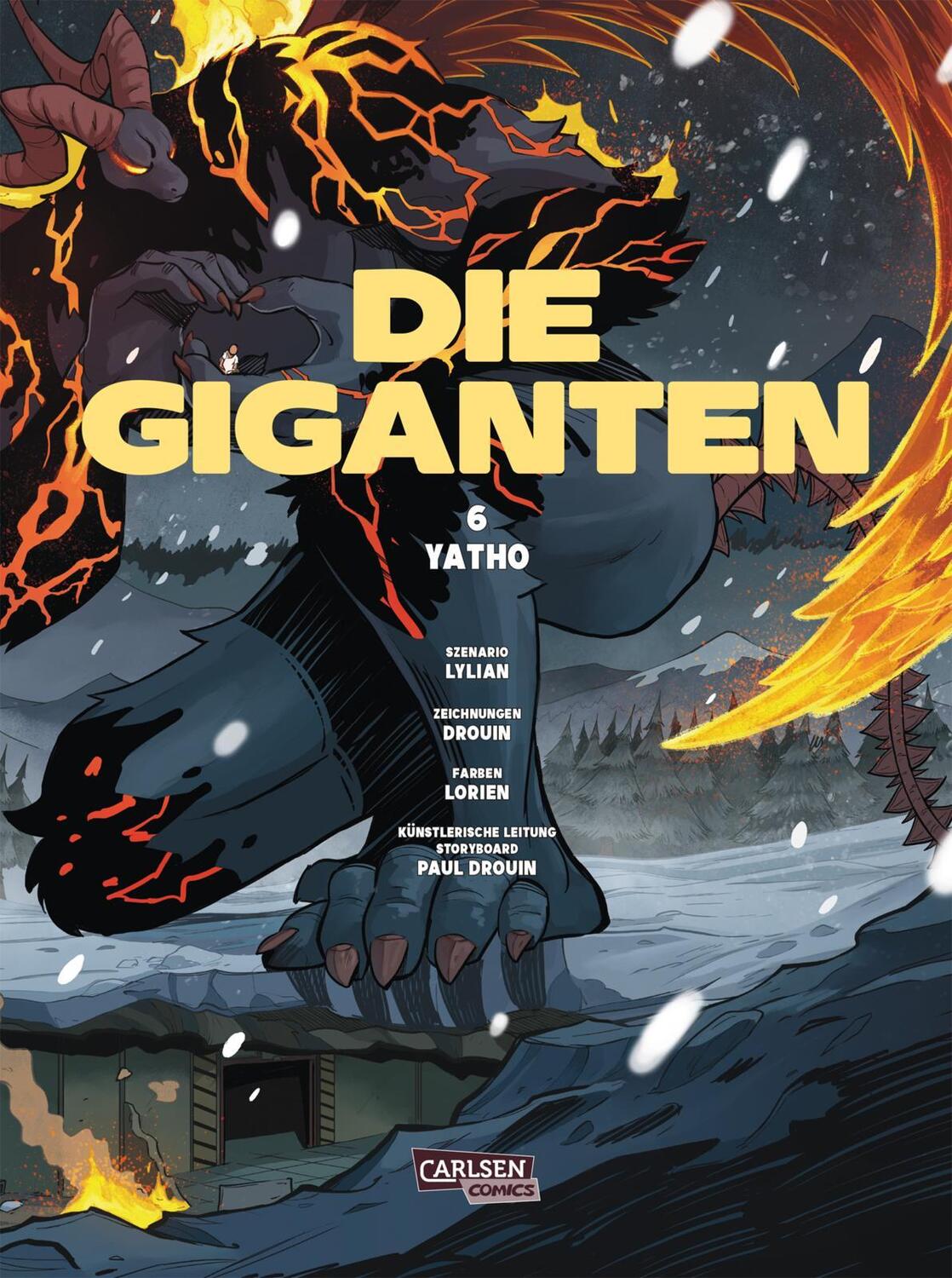 Bild: 9783551792808 | Die Giganten 6: Yatho | Comic für Kinder ab 9 Jahren | Lylian | Buch