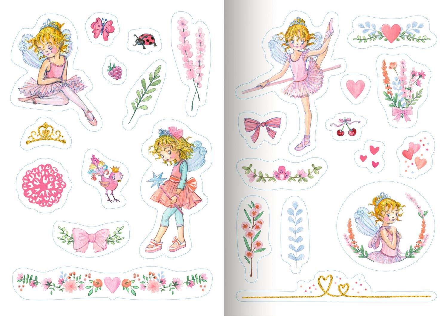 Bild: 4050003955421 | Sticker (Prinzessin Lillifee) | Monika Finsterbusch | Taschenbuch