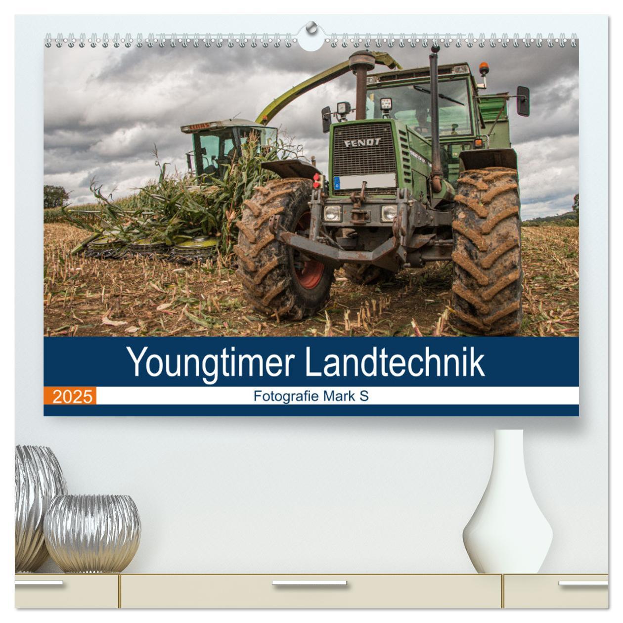 Cover: 9783435083770 | Youngtimer Landtechnik (hochwertiger Premium Wandkalender 2025 DIN...