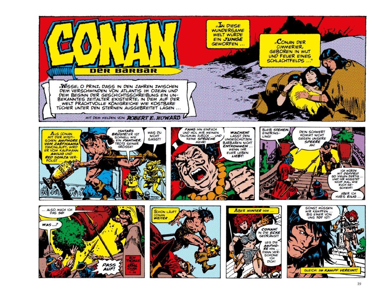 Bild: 9783741625572 | Conan Newspaper Comics Collection | Bd. 1: 1978-1979 | Thomas (u. a.)