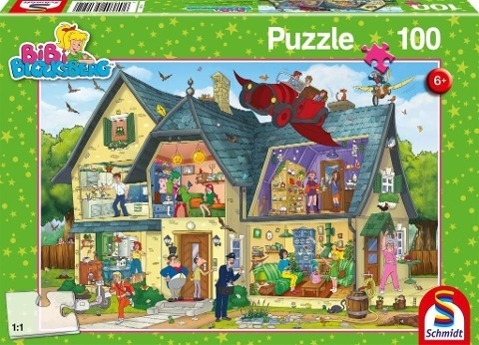 Cover: 4001504561512 | Bibi Blocksberg, Bei Blocksbergs ist was los! Puzzle100 Teile | Spiel