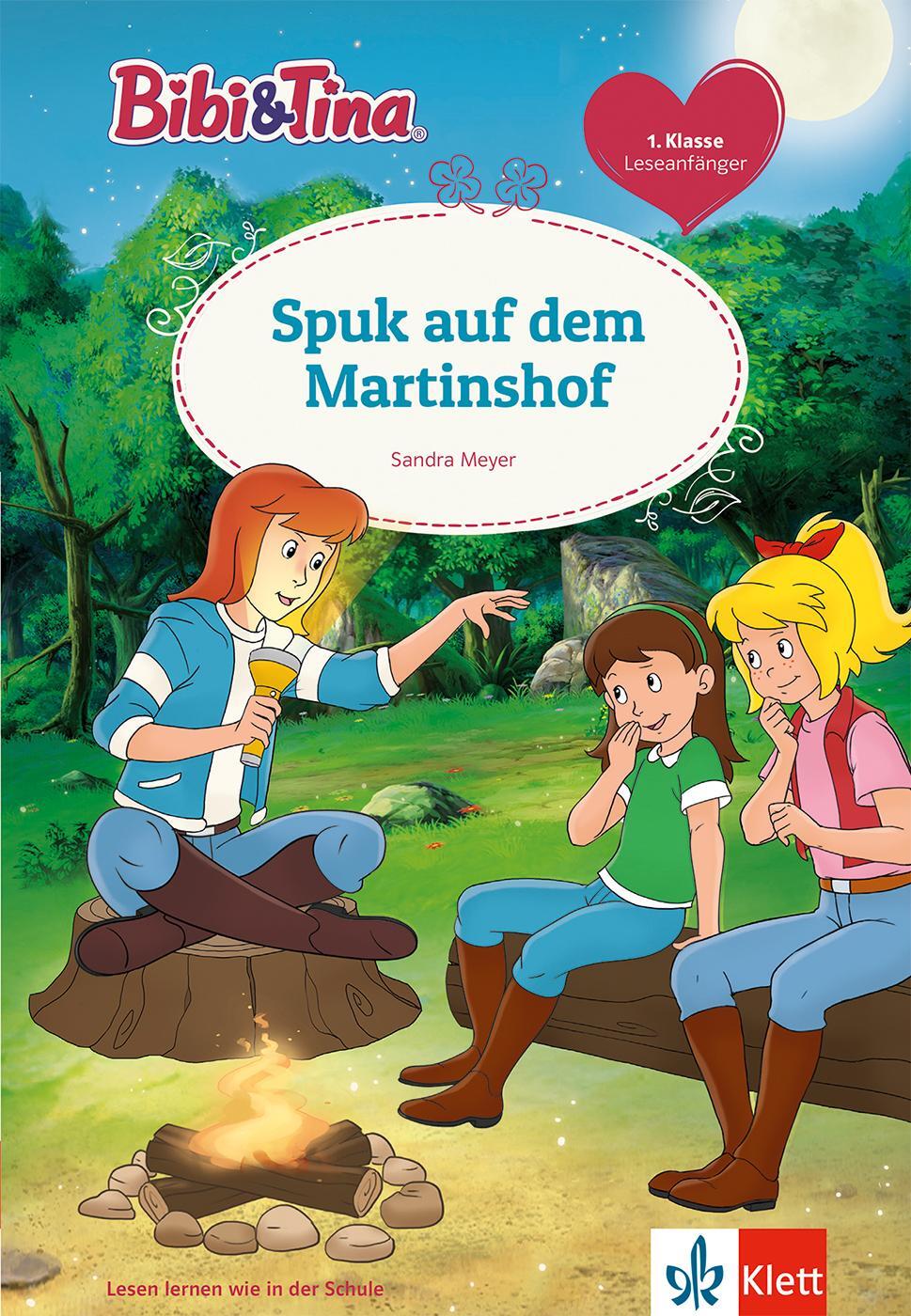 Cover: 9783129495292 | Bibi &amp; Tina: Spuk auf dem Martinshof | Leseanfänger 1. Klasse | Meyer