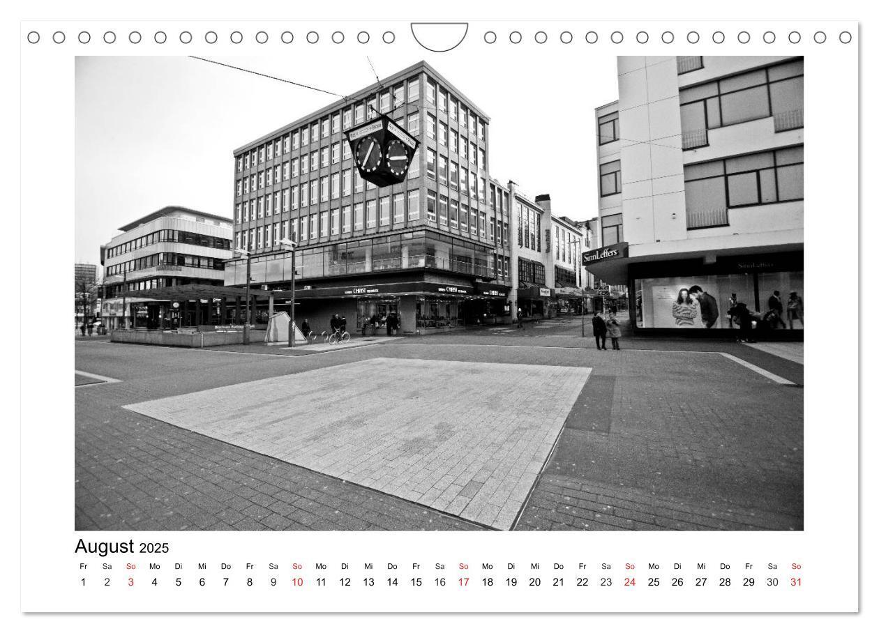 Bild: 9783435479290 | Bochum Black and White (Wandkalender 2025 DIN A4 quer), CALVENDO...