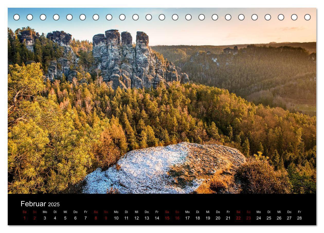 Bild: 9783435447923 | Dresden und Umland (Tischkalender 2025 DIN A5 quer), CALVENDO...