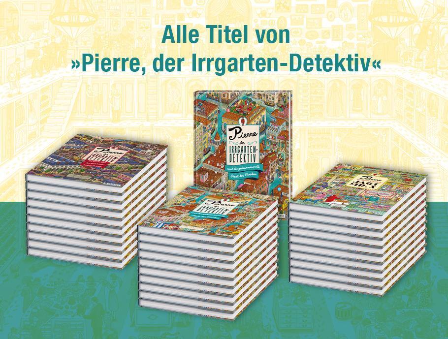 Bild: 9783791373140 | Pierre, der Irrgarten-Detektiv, jagt Mr. X | Hiro Kamigaki | Buch