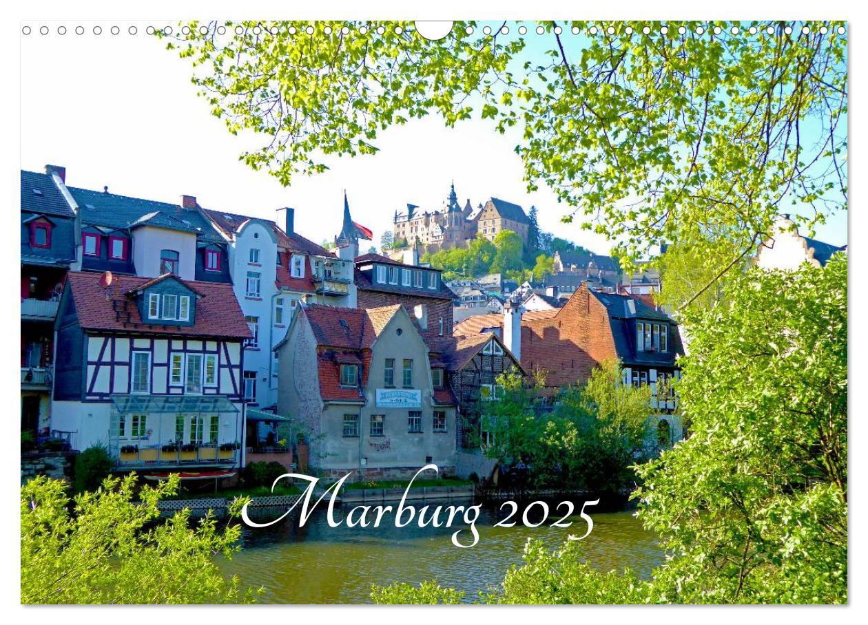 Cover: 9783435483013 | Marburg 2025 (Wandkalender 2025 DIN A3 quer), CALVENDO Monatskalender