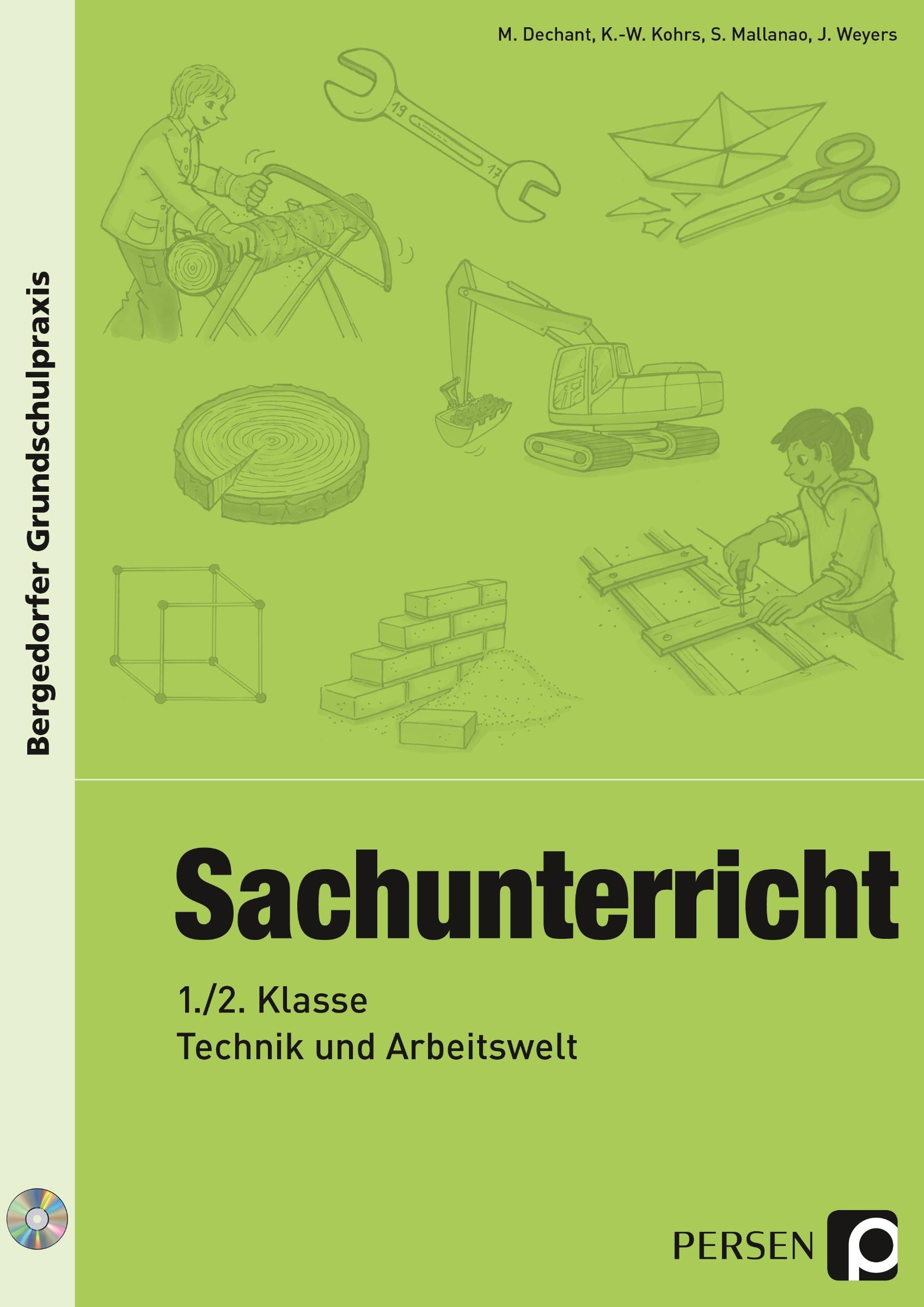 Cover: 9783403205128 | Sachunterricht - 1./2. Klasse, Technik &amp; Arbeitswelt | Dechant (u. a.)