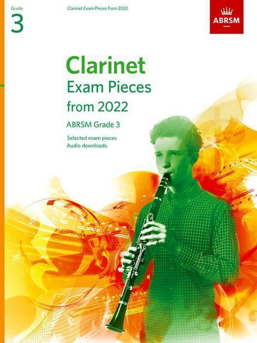 Cover: 9781786014054 | Clarinet Exam Pieces 2022-2025 Grade 3 | ABRSM | Broschüre | Deutsch