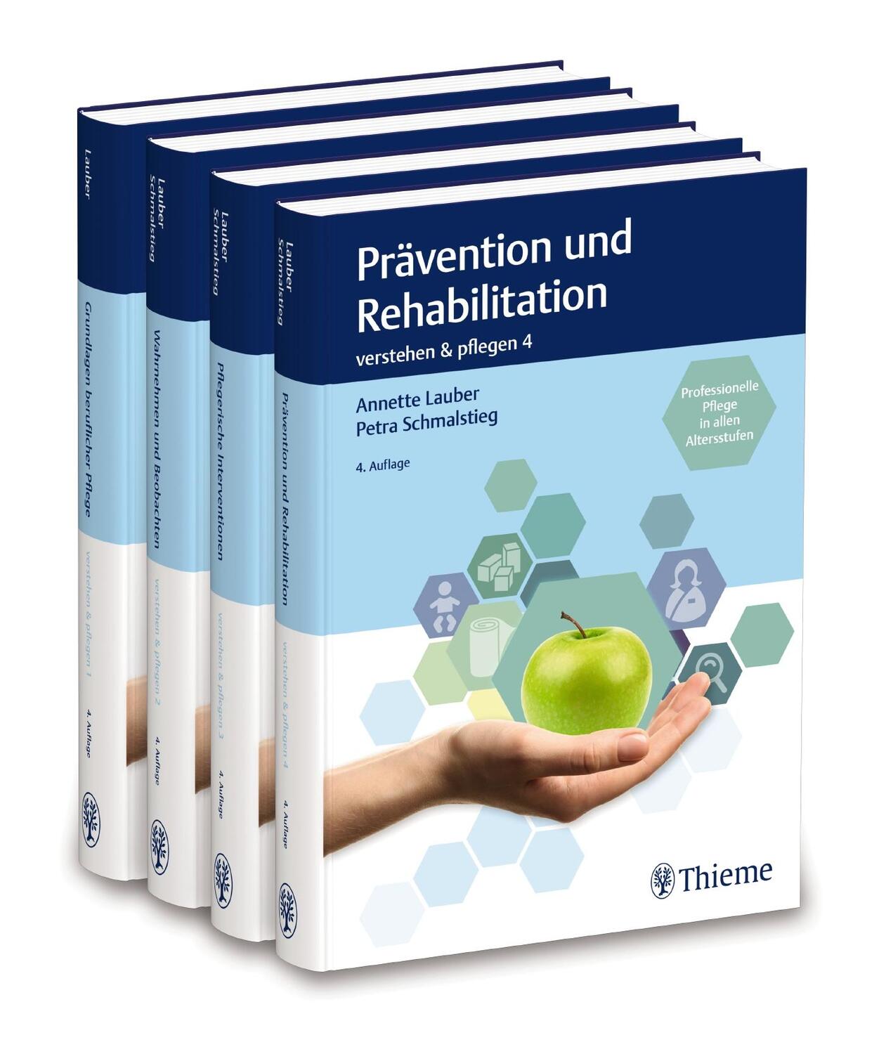 Cover: 9783132406438 | Lauber Pflege Bände 1 - 4 | Buch | Verstehen und Pflegen | 1828 S.