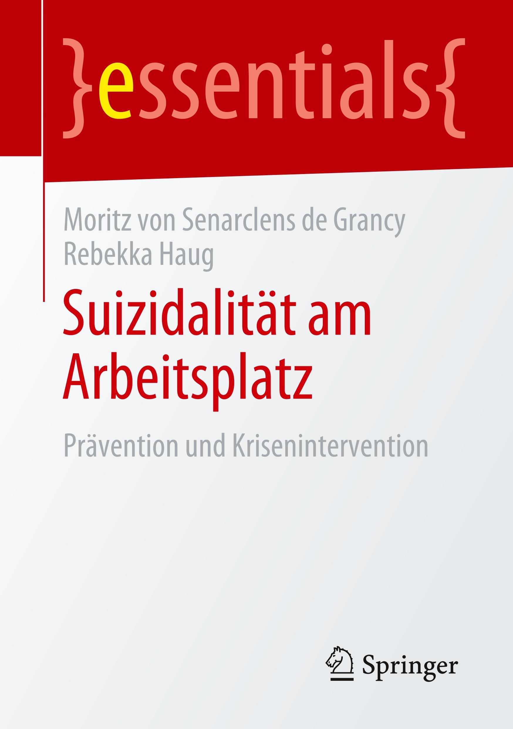 Cover: 9783658280567 | Suizidalität am Arbeitsplatz | Prävention und Krisenintervention | x