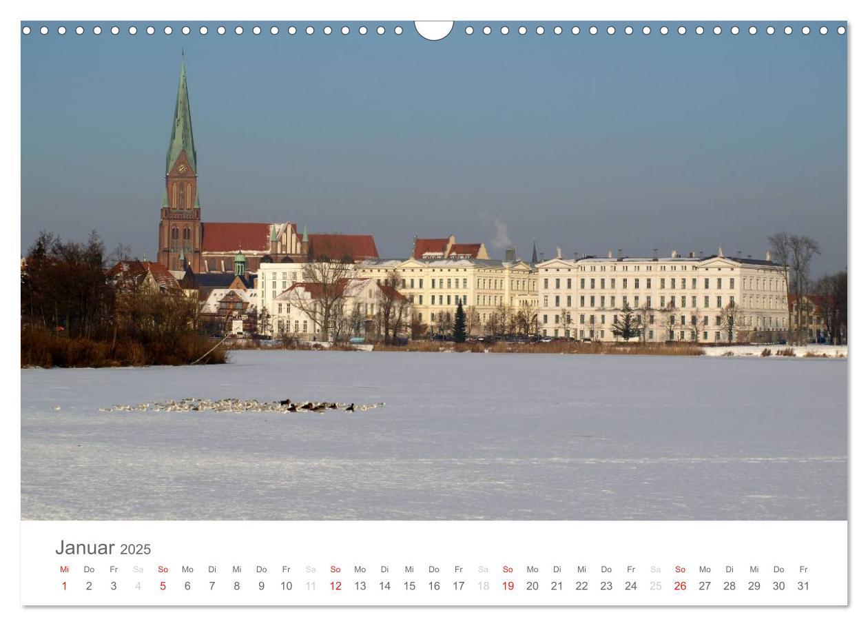 Bild: 9783435708123 | Schwerin - Impressionen (Wandkalender 2025 DIN A3 quer), CALVENDO...