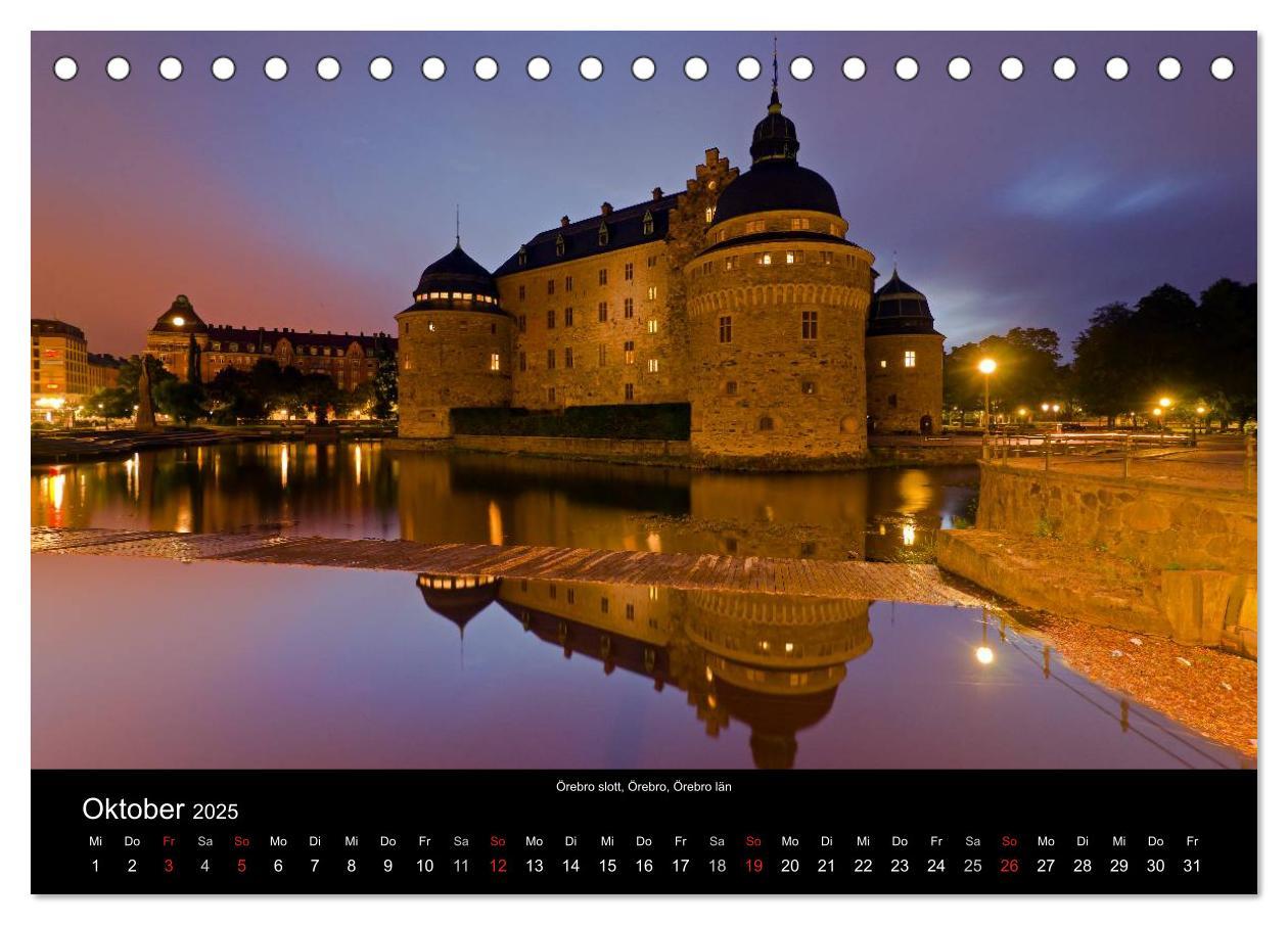 Bild: 9783435563845 | Südschweden (Tischkalender 2025 DIN A5 quer), CALVENDO Monatskalender