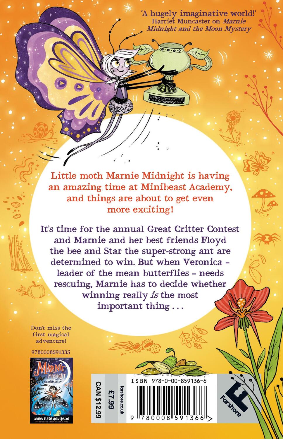 Rückseite: 9780008591366 | Marnie Midnight and the Great Critter Contest | Laura Ellen Anderson