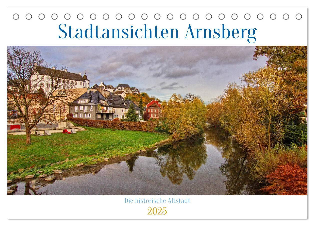 Cover: 9783383913884 | Stadtansichten Arnsberg (Tischkalender 2025 DIN A5 quer), CALVENDO...