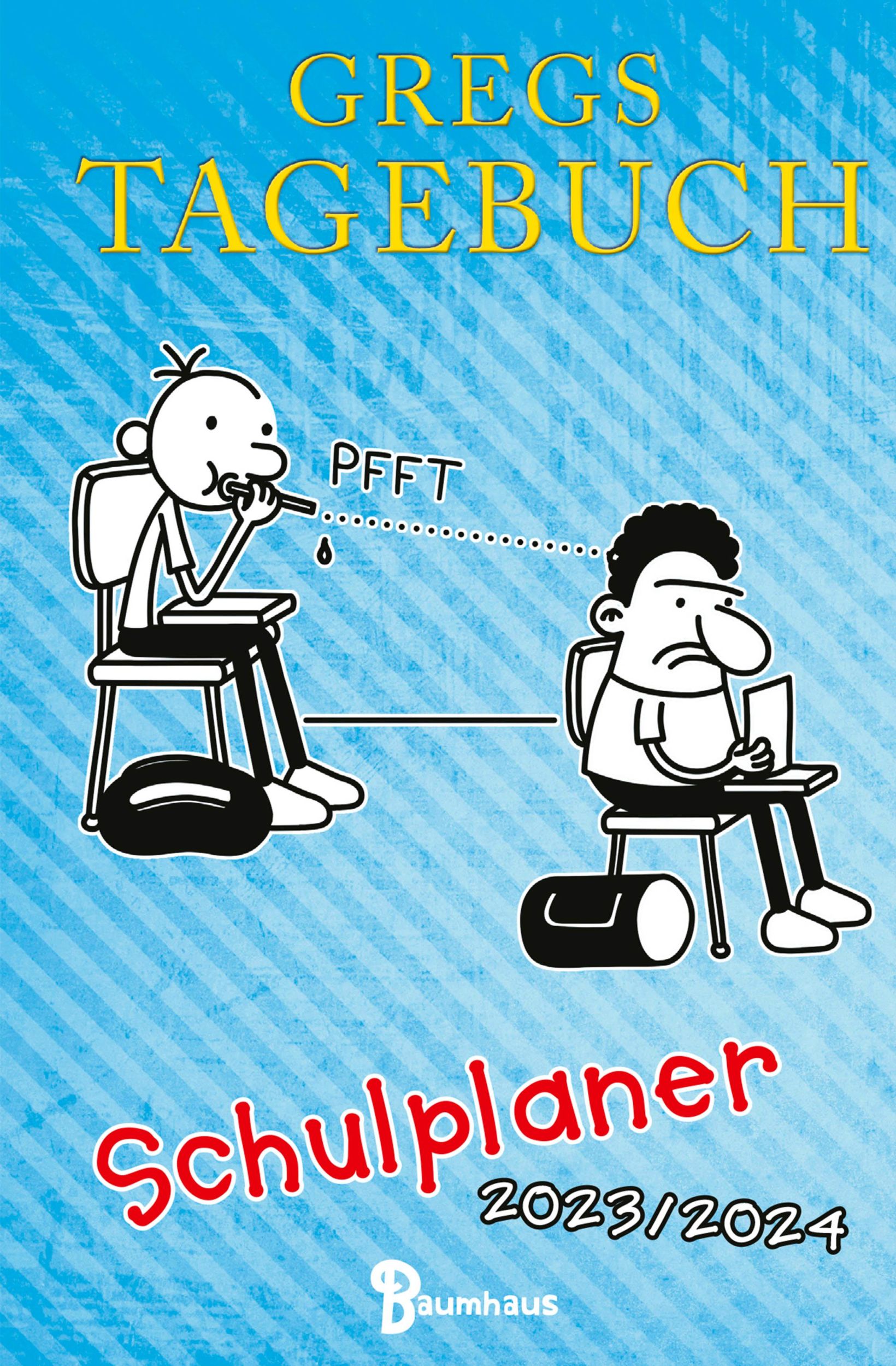 Cover: 9783833907708 | Gregs Tagebuch - Schulplaner 2023/2024 | Jeff Kinney | Kalender | 2024