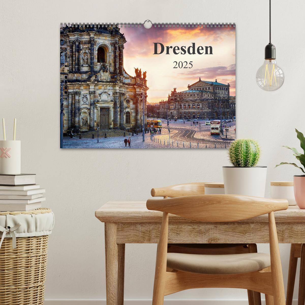 Bild: 9783435744299 | Dresden 2025 / Geburtstagskalender (Wandkalender 2025 DIN A3 quer),...