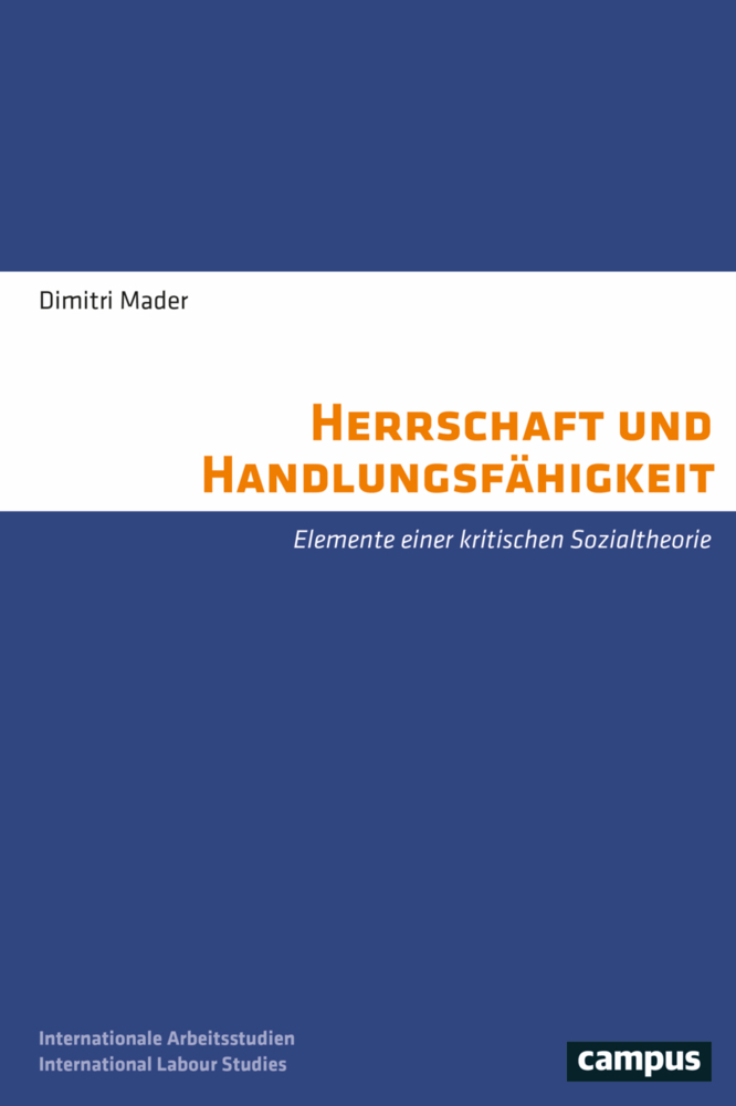 Cover: 9783593514437 | Herrschaft und Handlungsfähigkeit | Isabell Mader | Taschenbuch | 2022