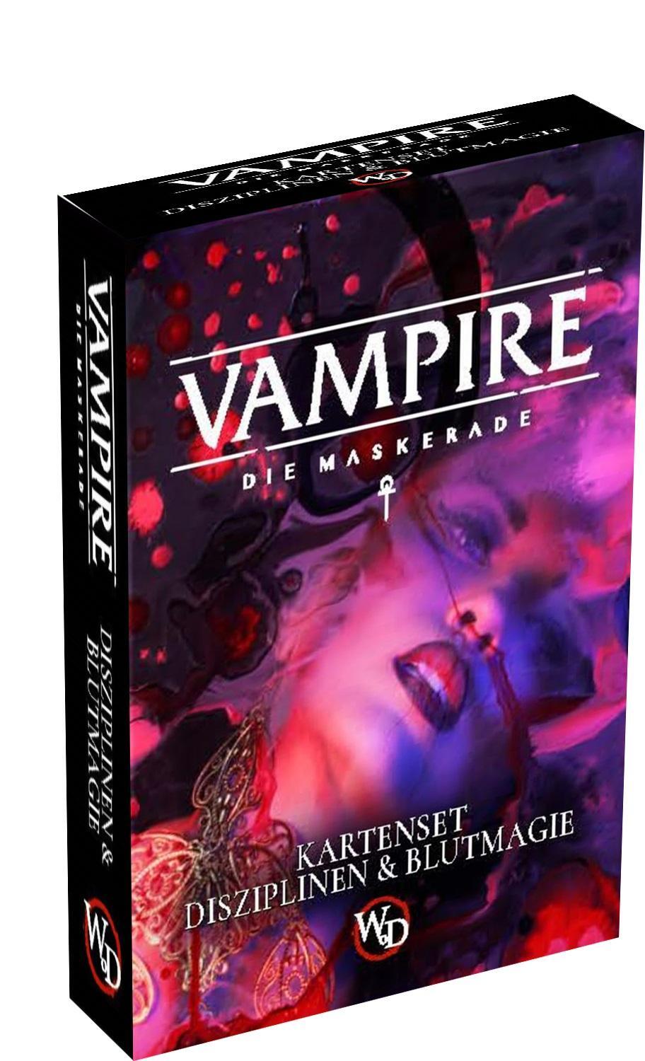 Cover: 4260630773545 | V5 Vampire - Maskerade: Kartenset - Disziplinen &amp; Blutmagie | Timm