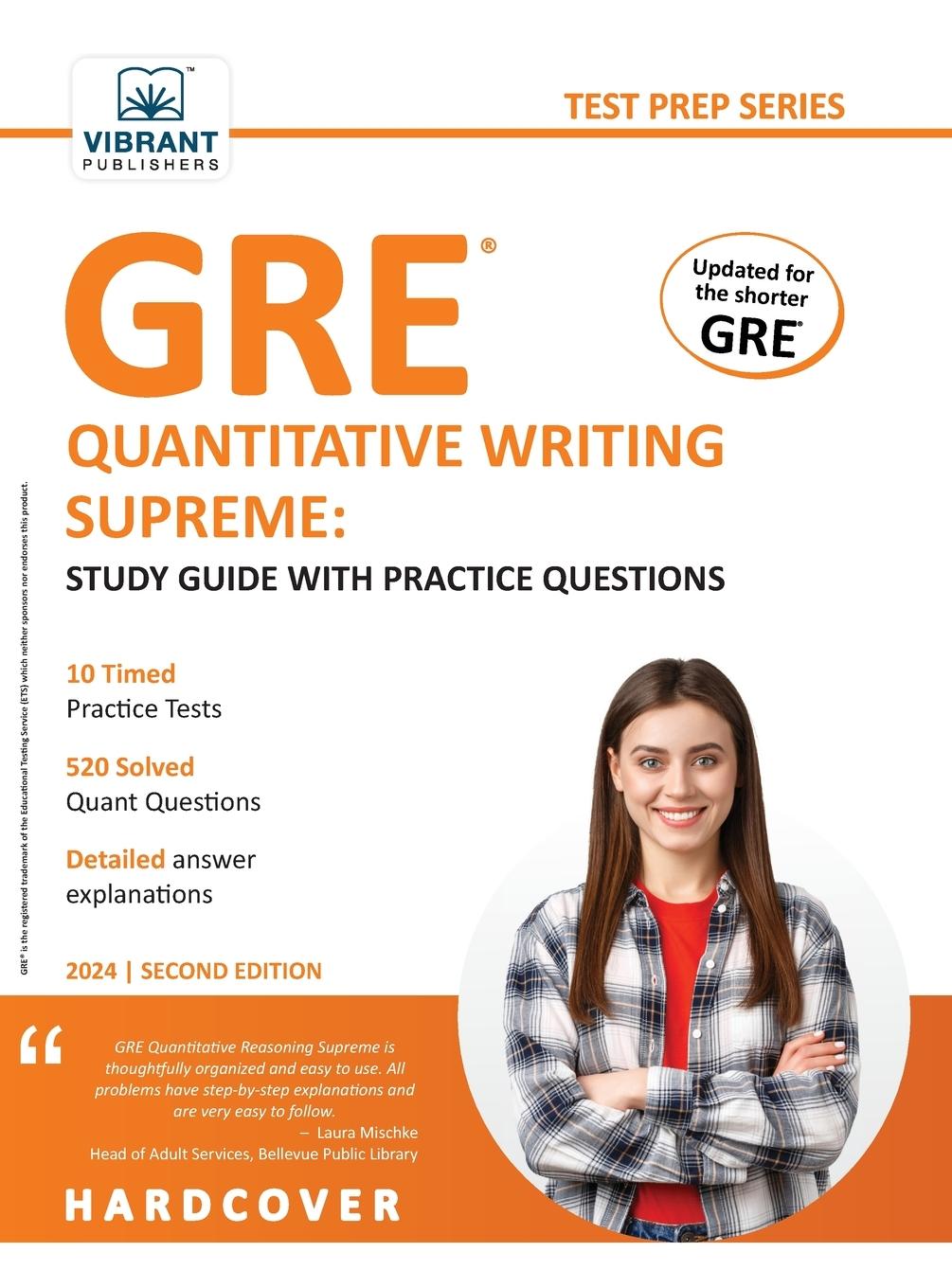 Cover: 9781636512099 | GRE Quantitative Reasoning Supreme | Vibrant Publishers | Buch | 2023