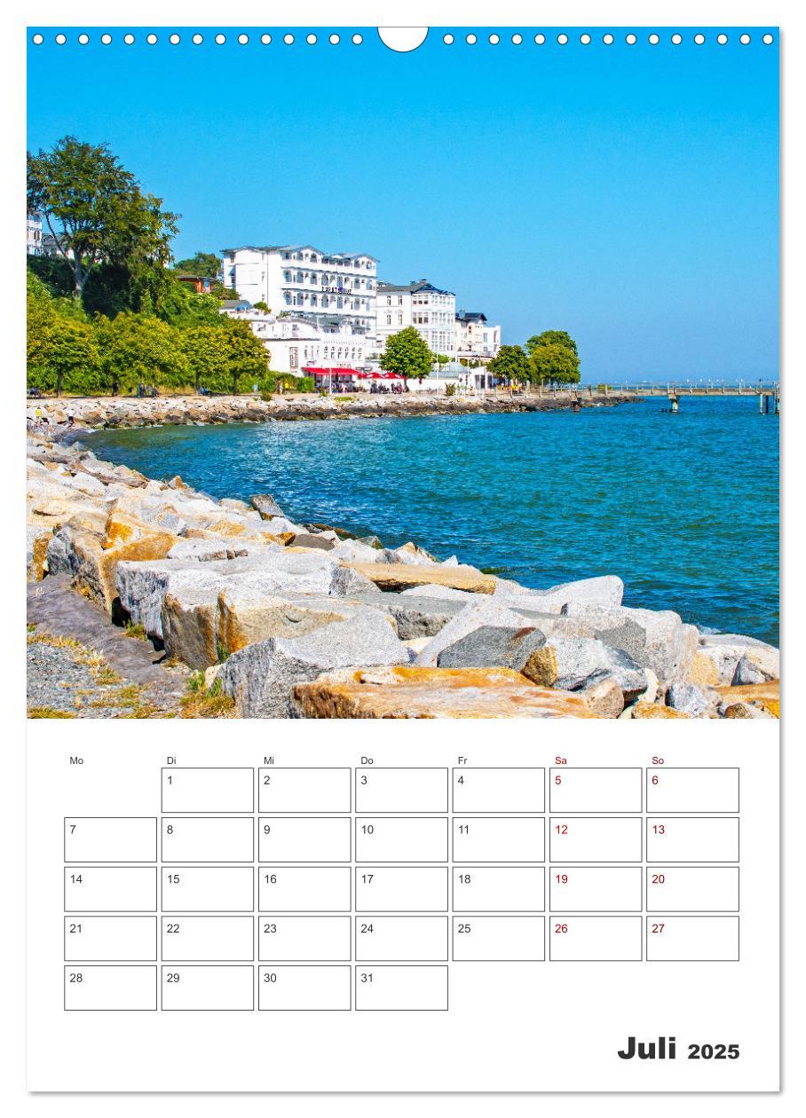 Bild: 9783435917563 | Rügen - Terminplaner (Wandkalender 2025 DIN A3 hoch), CALVENDO...