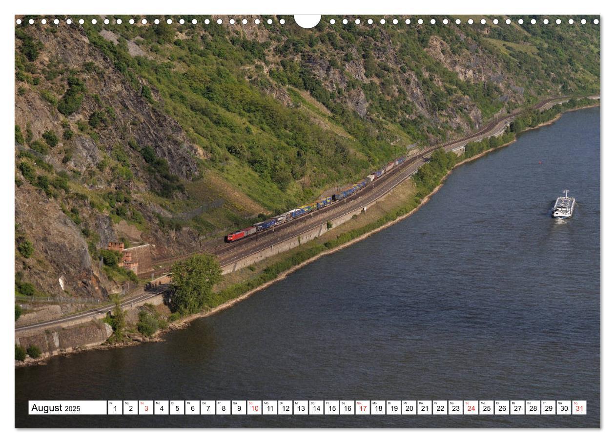 Bild: 9783435704477 | Eisenbahn an Rhein und Mosel 2025 (Wandkalender 2025 DIN A3 quer),...