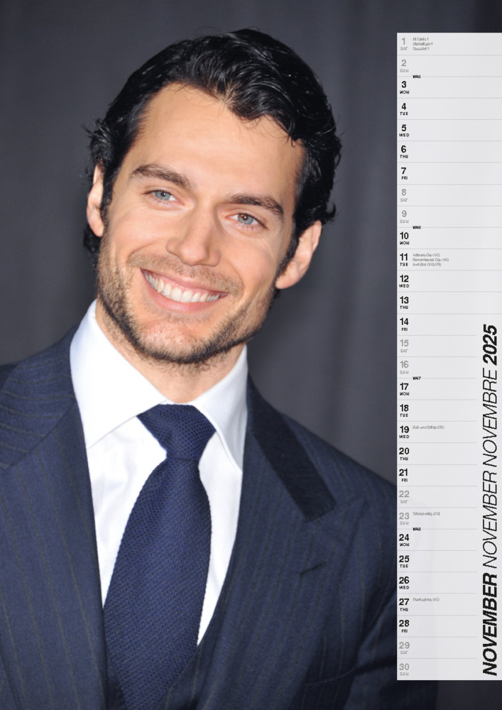 Bild: 9798893610772 | Henry Cavill Kalender 2025 | Der Star aus The Witcher | Kalender