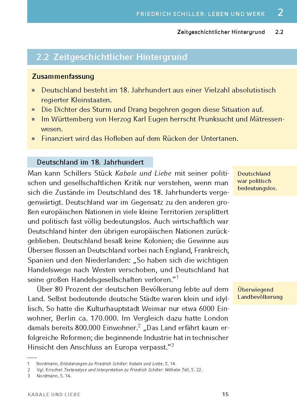 Bild: 9783804420731 | Kabale und Liebe - Textanalyse und Interpretation | Friedrich Schiller