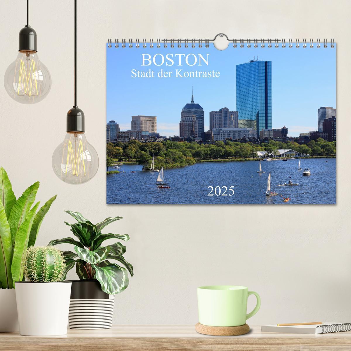 Bild: 9783435108053 | Boston - Stadt der Kontraste (Wandkalender 2025 DIN A4 quer),...