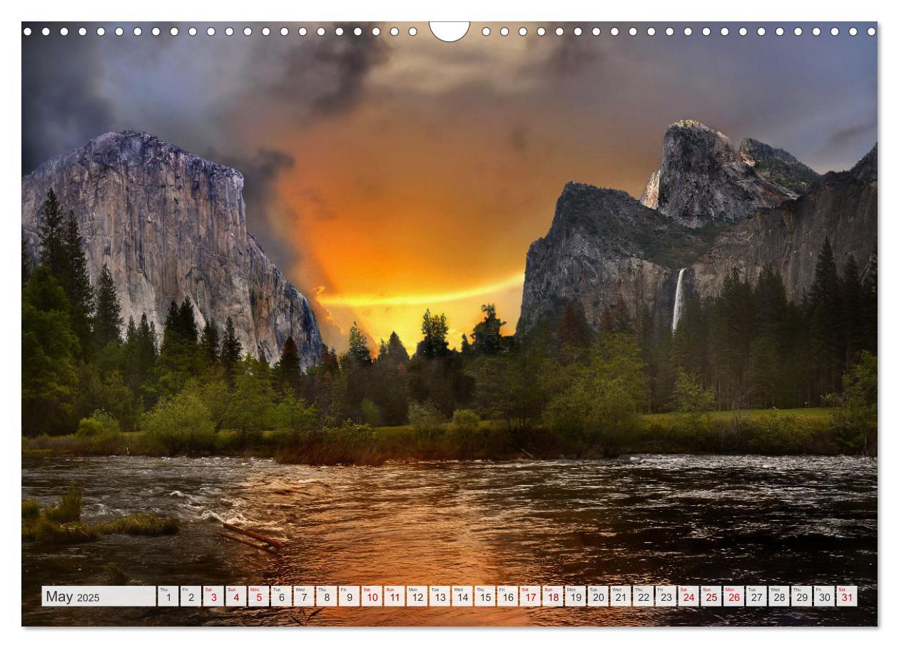 Bild: 9781325931866 | Yosemite National Park Road Trip (Wall Calendar 2025 DIN A3...