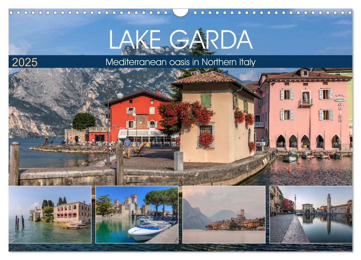 Cover: 9781325944606 | Lake Garda Mediterranean oasis in Northern Italy (Wall Calendar...