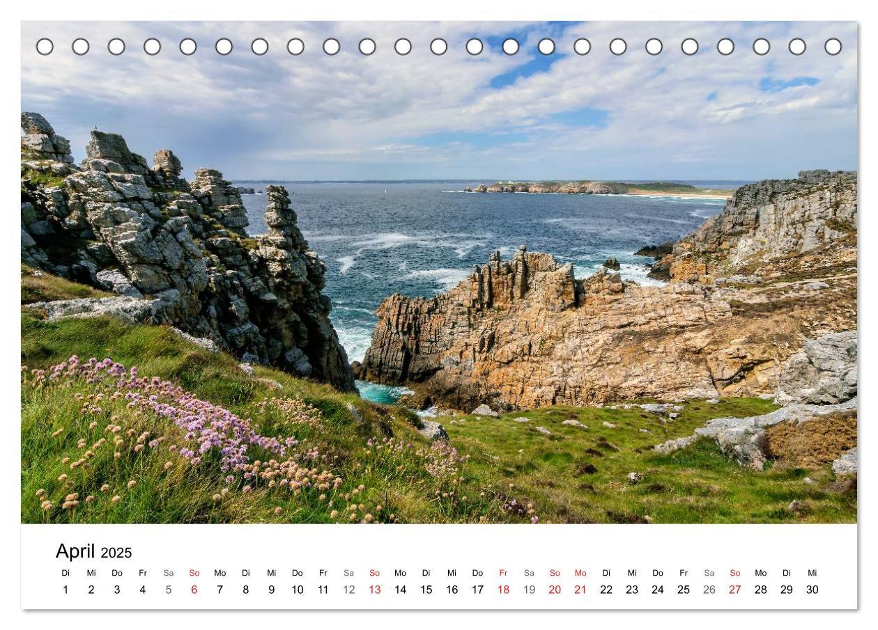 Bild: 9783435687800 | Bretagne ¿ Die Halbinsel Crozon (Tischkalender 2025 DIN A5 quer),...