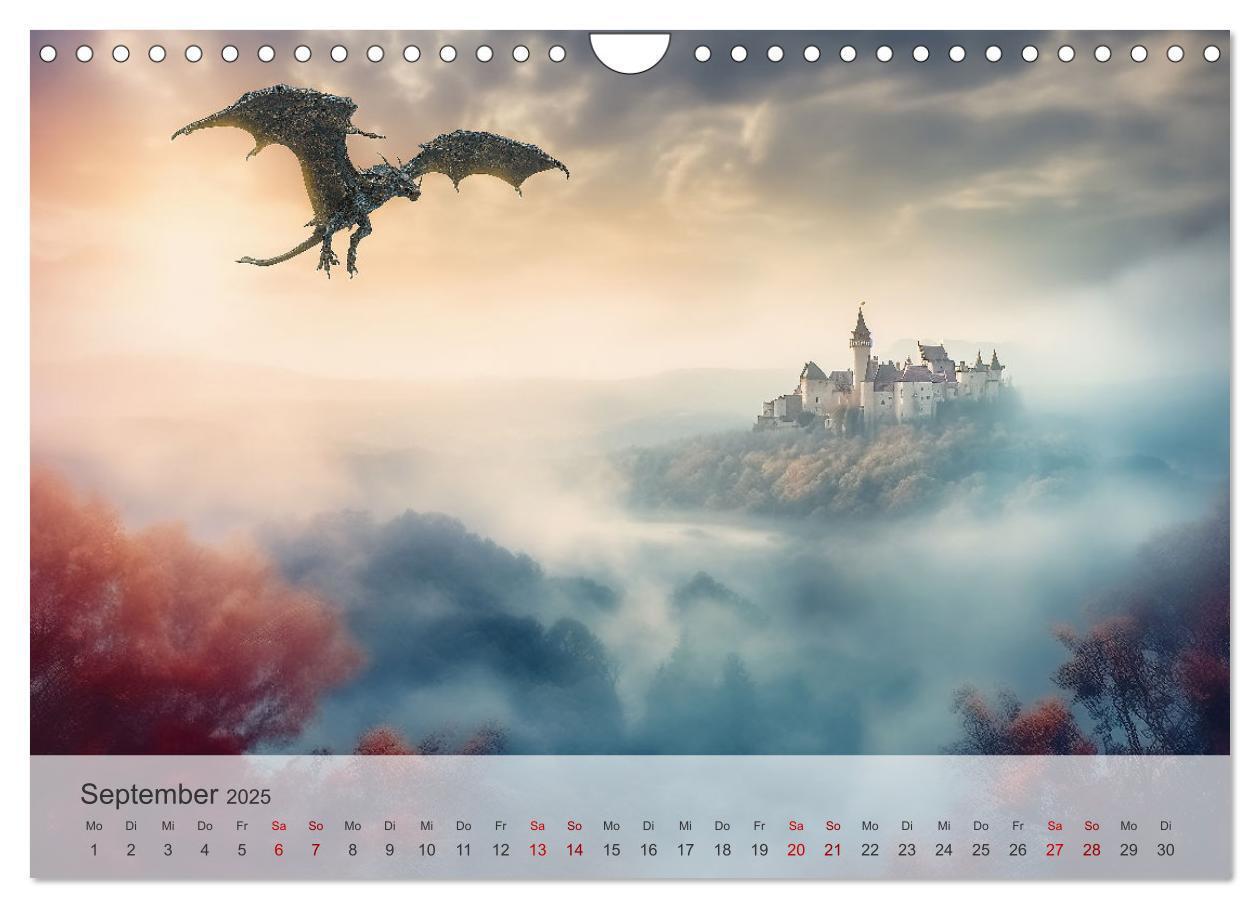 Bild: 9783383835506 | Im Land der schönen Drachen (Wandkalender 2025 DIN A4 quer),...