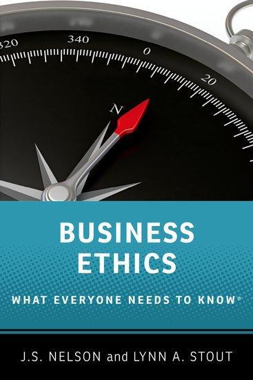 Cover: 9780190610265 | Business Ethics | What Everyone Needs to Know | J S Nelson (u. a.)