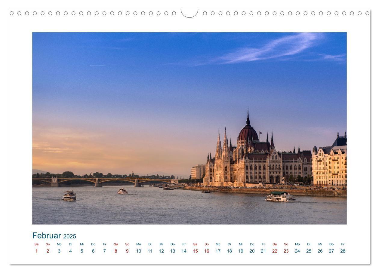 Bild: 9783383816192 | Budapest: zwischen Parlamentsgebäude und Burgpalast (Wandkalender...