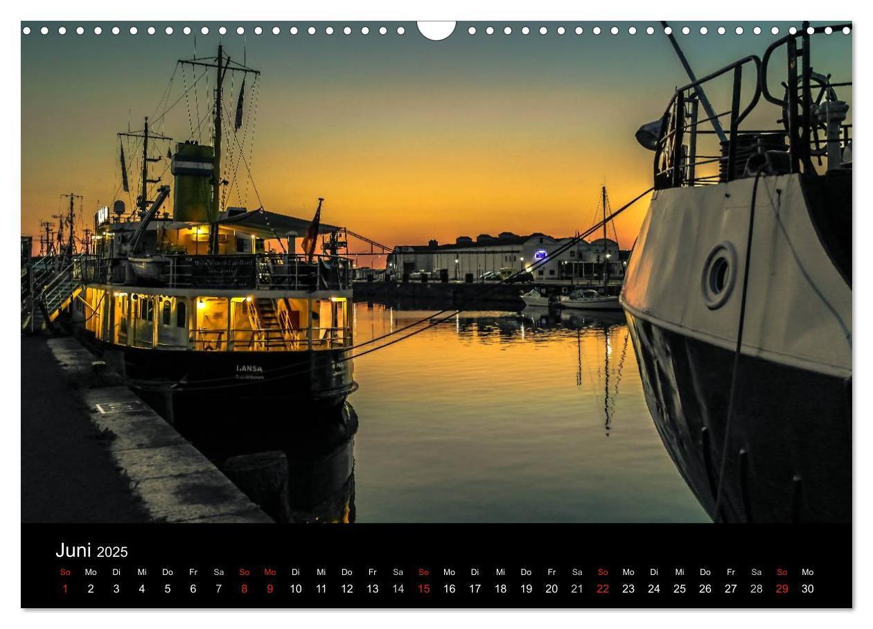 Bild: 9783435674701 | Bremerhaven - Blickpunkte (Wandkalender 2025 DIN A3 quer), CALVENDO...