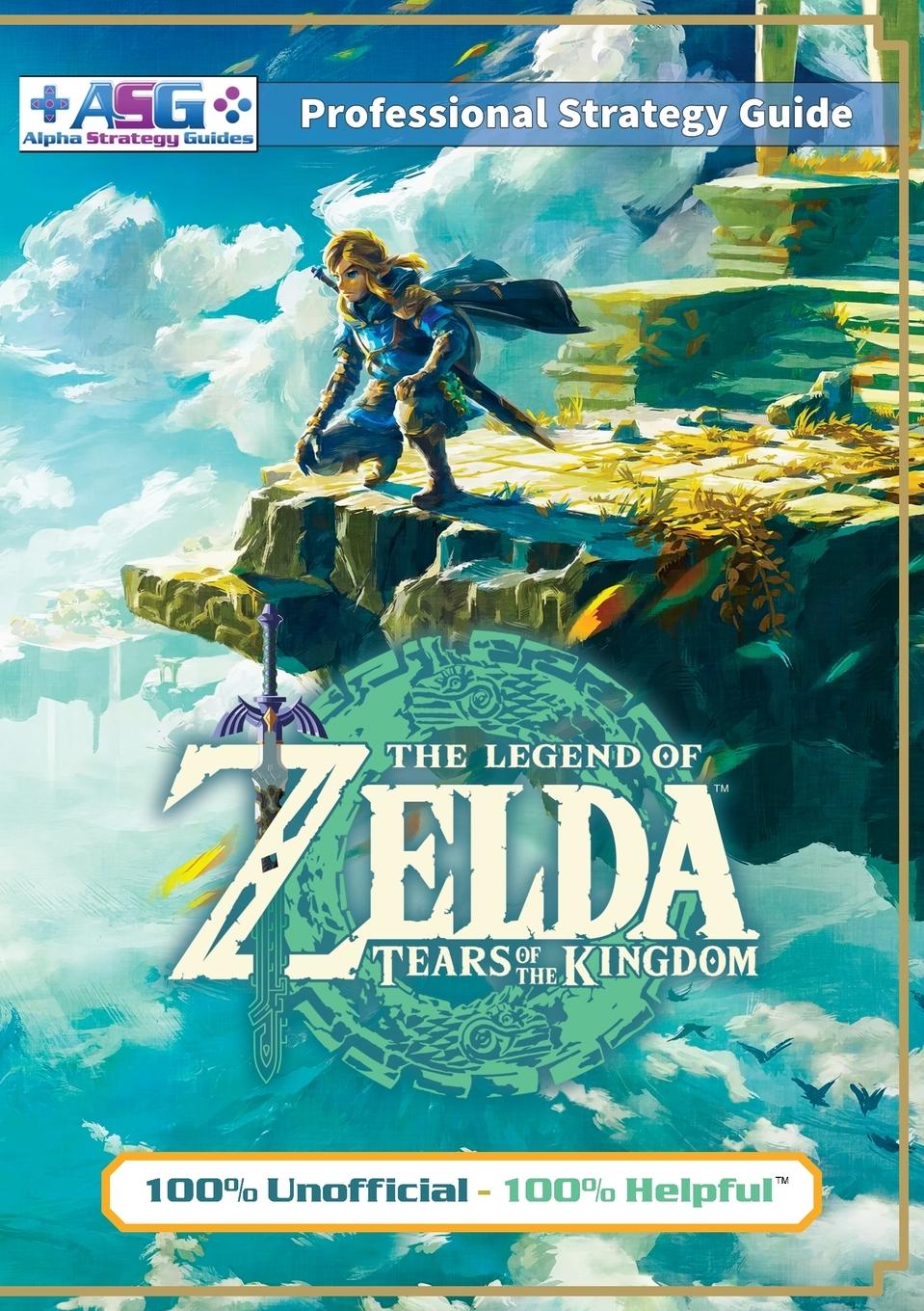 Cover: 9781915980038 | The Legend of Zelda Tears of the Kingdom Strategy Guide Book (Full...