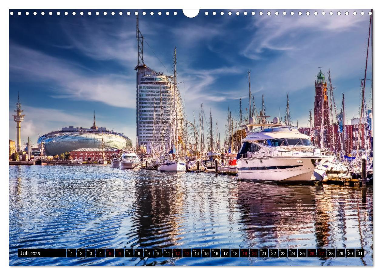 Bild: 9783435101979 | BREMERHAVEN Maritimes in der Seestadt (Wandkalender 2025 DIN A3...