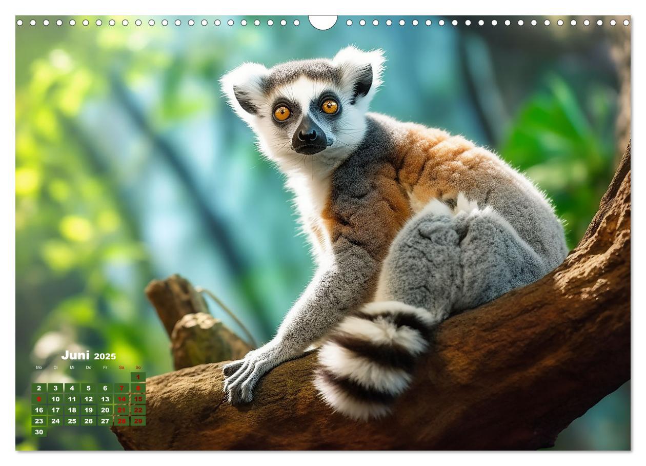 Bild: 9783383890482 | Quer durch die Tierwelt der Erde (Wandkalender 2025 DIN A3 quer),...