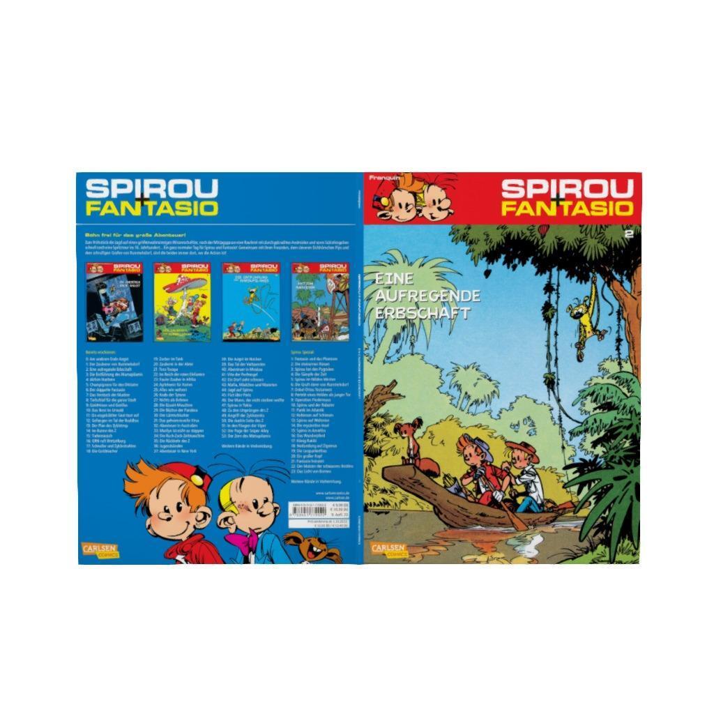 Bild: 9783551772022 | Spirou und Fantasio 02. Eine aufregende Erbschaft | Andre. Franquin